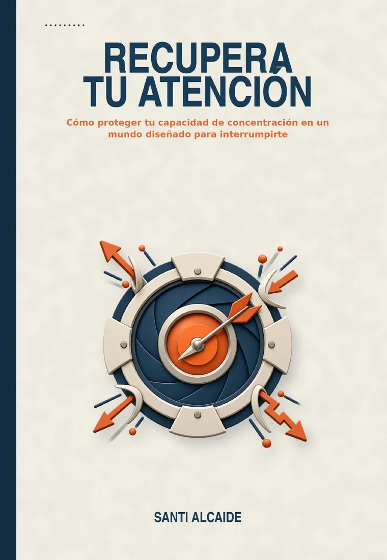 Portada del libro Recupera tu atención