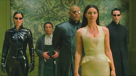 Neo, Morpheus y Trinity